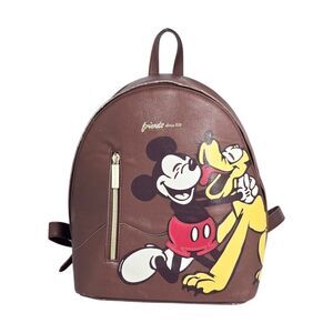 Disney Danielle Nicole Dani Mickey & Pluto Mini Backpack READ